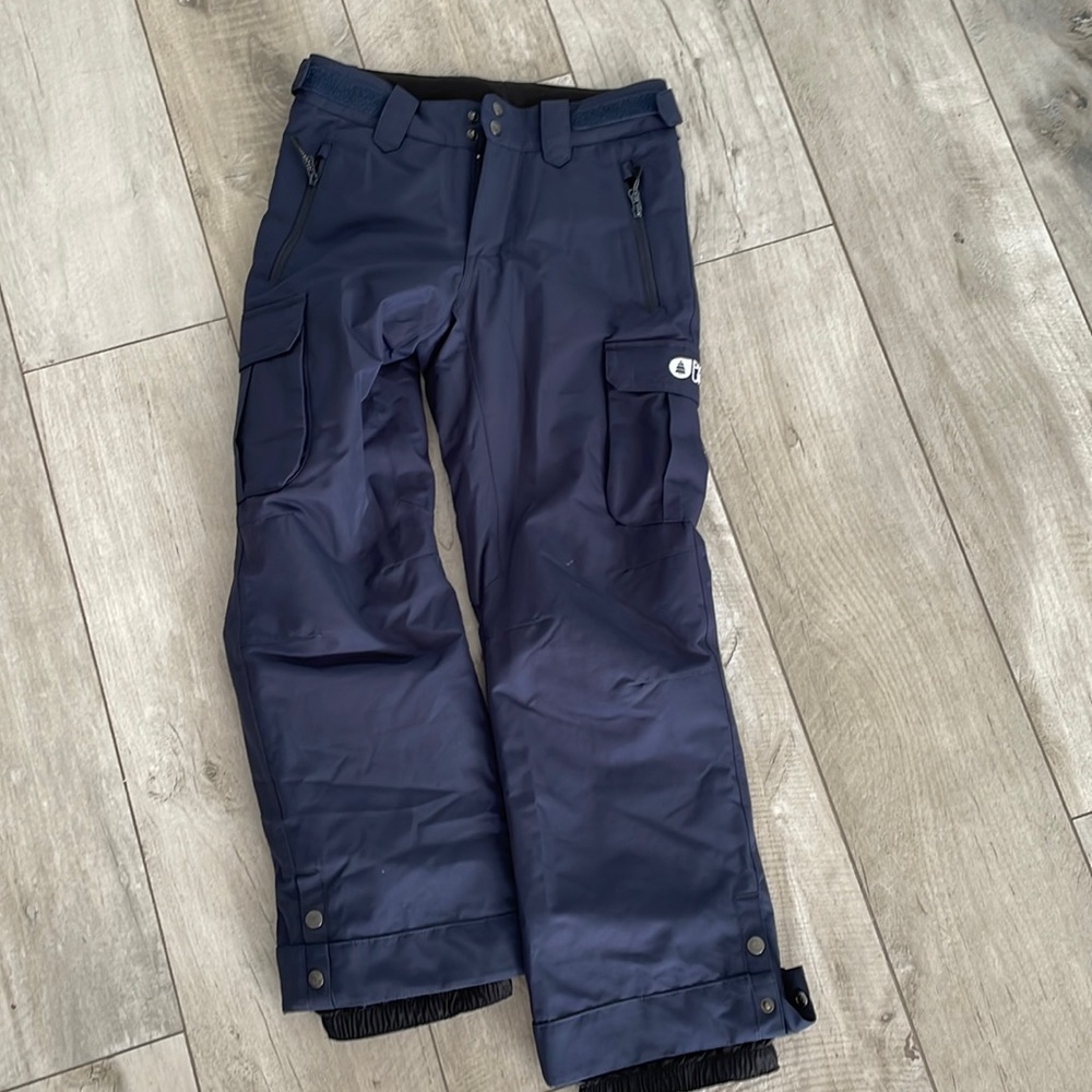Boys Ski Pants Navy Blue Fully Lined